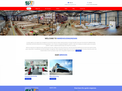 warehousingindian.com snapshot
