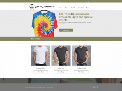 cottonalchemists.com snapshot