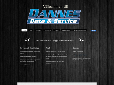 dannesdata.se snapshot