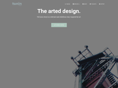 tunindesign.com snapshot