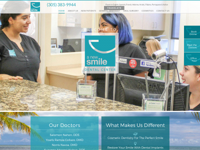 anewsmiledentalcenter.com snapshot
