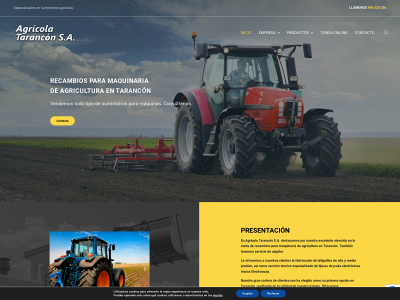 agricolatarancon.es snapshot