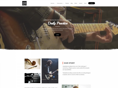 thedailypracticeblog.com snapshot