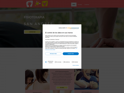 fisioterapiasanandres.es snapshot