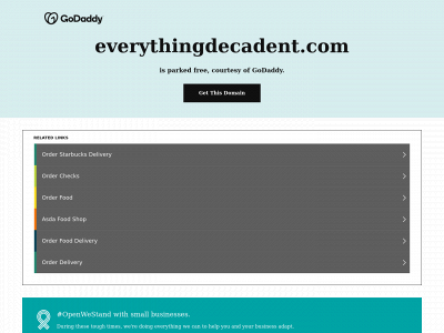 everythingdecadent.com snapshot