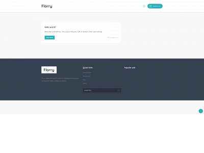 florry.com snapshot
