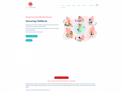 momnurture.com snapshot