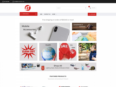 etproductsinc.com snapshot