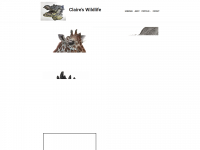claireswildlife.net snapshot