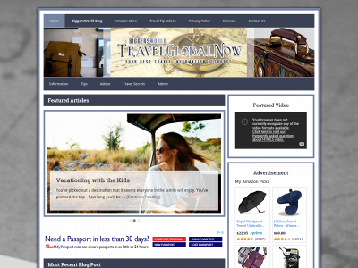 travelglobalnow.com snapshot