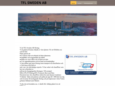 tfl-sweden.se snapshot