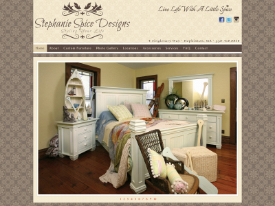 stephaniespicedesigns.com snapshot