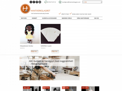 hantverkslagret.com snapshot