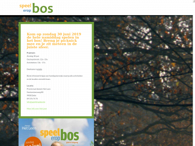 speeleropbos.be snapshot