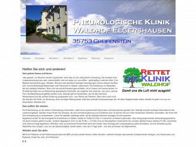 rettetdieklinikwaldhof.de snapshot