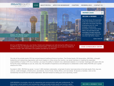 privateequitycfo.org snapshot