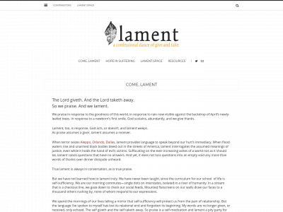 lament.space snapshot