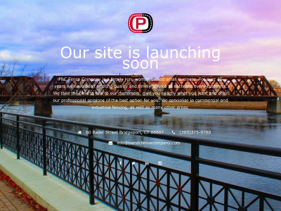 pandcfencecompany.com snapshot