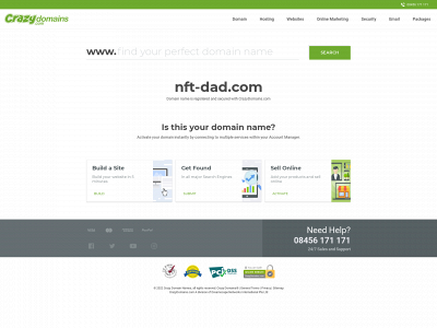 nft-dad.com snapshot