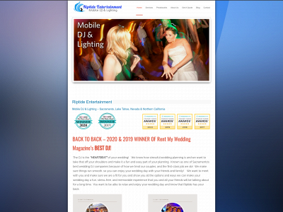 riptide-entertainment.com snapshot