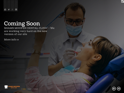 shamsmoopendentalclinic.com snapshot
