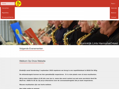 lintsharmonieorkest.be snapshot