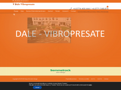 www.dale-vibropresate.ro snapshot