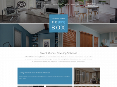 powellwindowcoverings.com snapshot