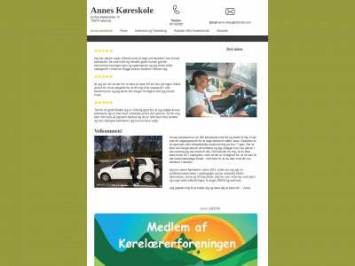 anneskoreskole.dk snapshot