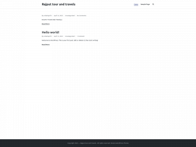 rajputtourandtravels.com snapshot