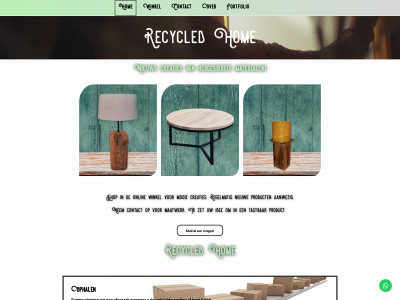 recycled-home.nl snapshot