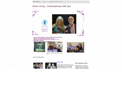 silverliningfolk.co.uk snapshot