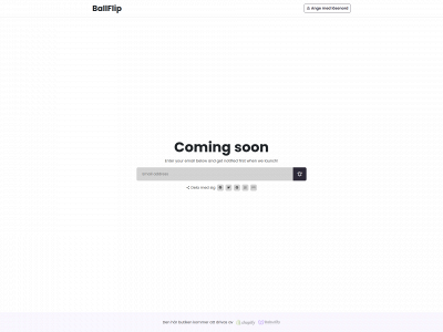 ballflip.se snapshot