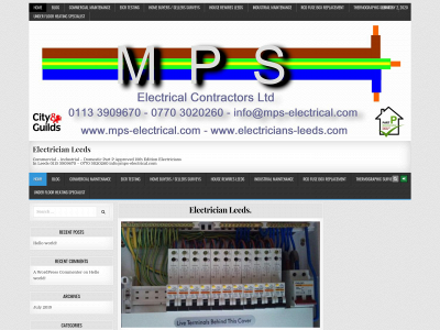 electricians-leeds.co.uk snapshot