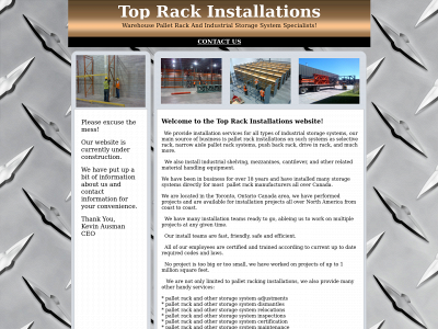 toprack.ca snapshot