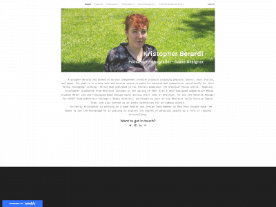 krisberardi.weebly.com snapshot