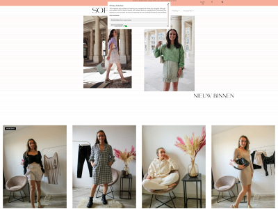 sofine-clothing.be snapshot