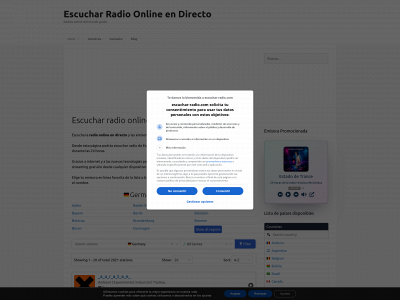 escuchar-radios.net snapshot