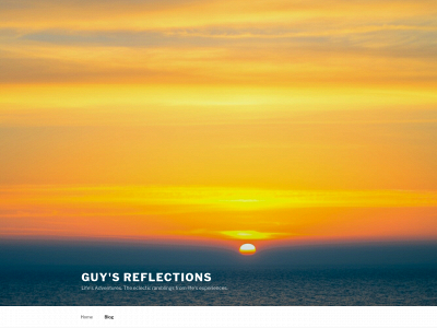 guysreflections.com snapshot