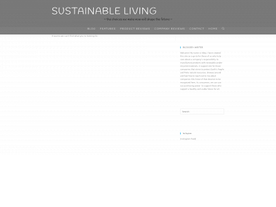 sustainablelivingchoices.com snapshot