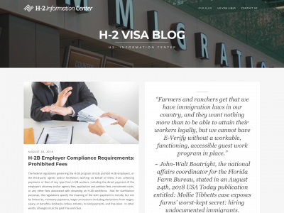 h2informationcenter.com snapshot