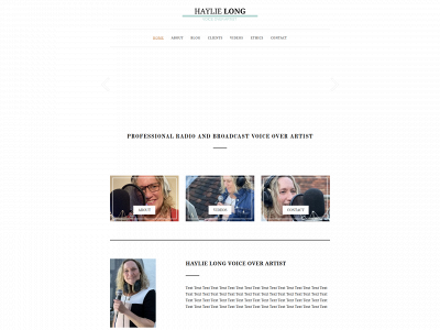 haylielong.com snapshot