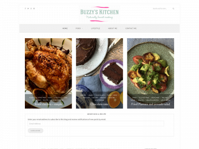 buzzyskitchen.com snapshot