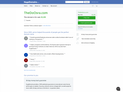 thedoosra.com snapshot
