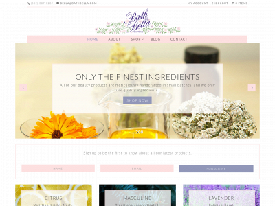bathbella.com snapshot
