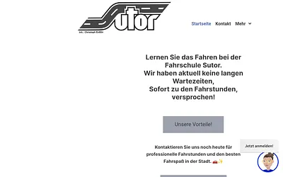 fahrschulesutor.de snapshot