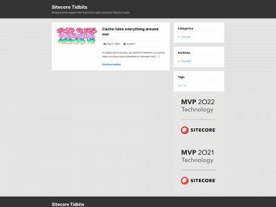 sctidbits.com snapshot