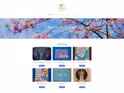 cardsbyamber.com.au snapshot