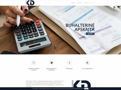 kadmas.lt snapshot