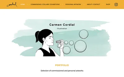 carmencordial.com snapshot